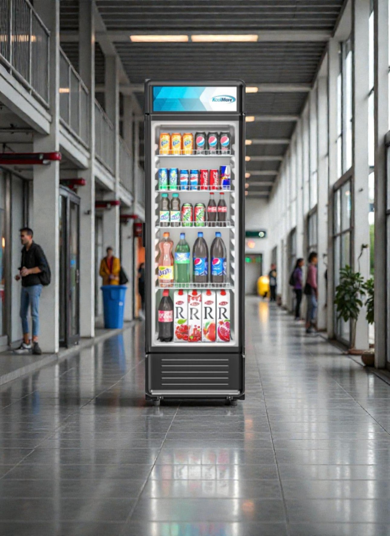 Brand New – Scratch & Dent – KoolMore MDR-9CP Electric Merchandiser Refrigerator (9 Cu. Ft.