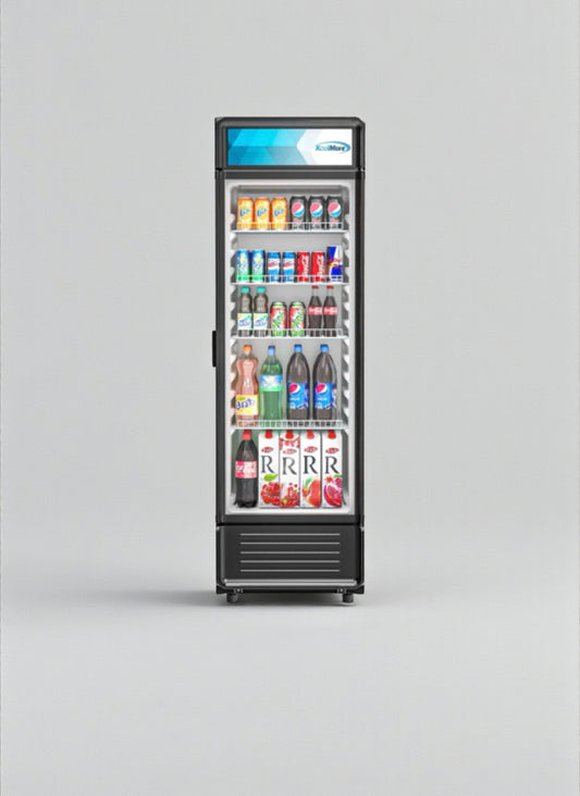 Brand New – Scratch & Dent – KoolMore MDR-9CP Electric Merchandiser Refrigerator (9 Cu. Ft.