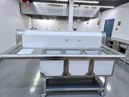 Brand New Premium Condition – KoolMore SC121610-16L3 – Commercial Stainless Steel Prep Table / Cold Food Well Stand – NSF Certified – Never Used!