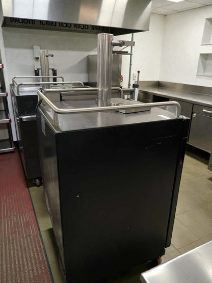 Premium Condition – 3.4 CF Stainless Steel Beer Kegerator / Draft Beer Dispenser – 32°F–50°F – Fully Tested & Working