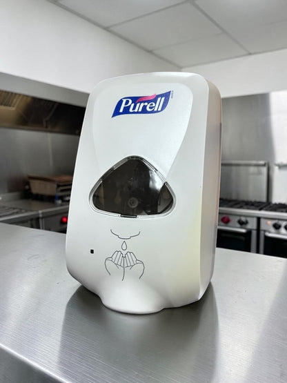 Brand-New Condition – PURELL TFX 2720-12 – Touch-Free Automatic Hand Sanitizer Dispensers – 1200 mL Capacity – White/Gray – Ready for Immediate Service!