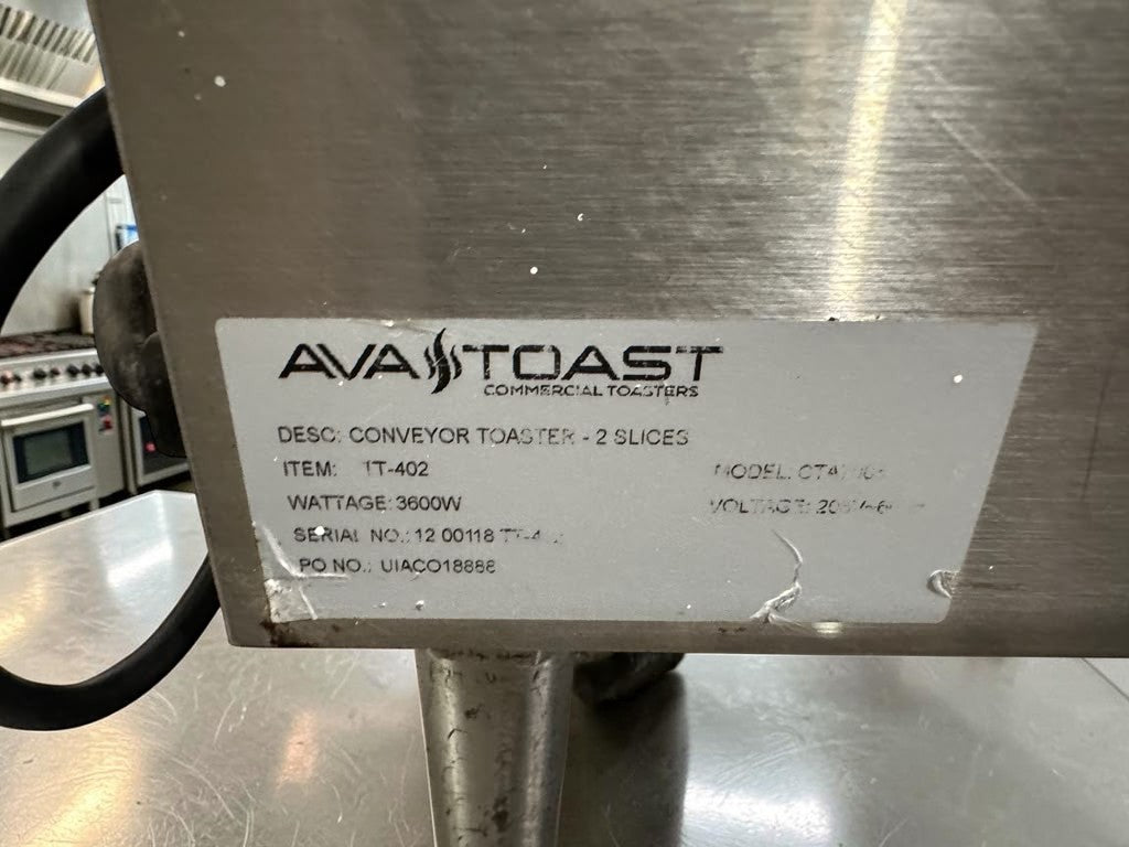 Dependable Condition – Avantco T140 – 10" Commercial Conveyor Toaster – 3" Opening – 300 Slices per Hour – 120V – 1,750W – Fully Tested & Operational!