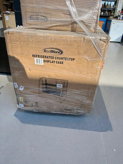 Brand -New Condition – KoolMore Refrigerated Countertop Display Case (Scratch & Dent)