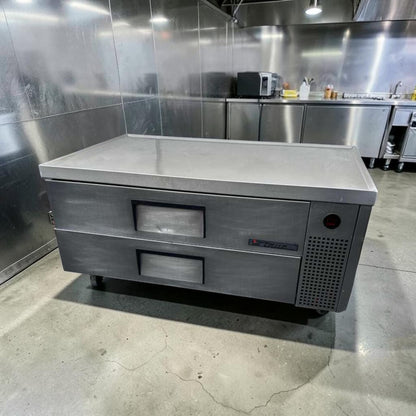 Exceptional Condition – True TRCB-52-HC Refrigerated Chef Base – 52” Width – (2) Drawers – 115V – Fully Tested & Operational!