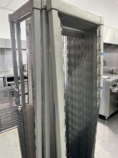 Exceptional Condition – Lot of Approx. 8 Cambro CPU214864V4480 Camshelving Premium – 48" x 21" x 64" Heavy-Duty 4-Tier Vented Shelving Units – NSF Certified – Ready for Commercial Use!