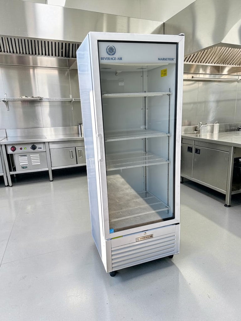 Premium Condition – Beverage-Air MT23-1W Marketeer Series – 29 1/2" One-Section Glass-Door Merchandiser – 19.2 Cu. Ft. – ENERGY STAR® – 115V – Fully Tested & Operational!
