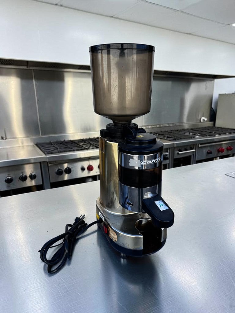 Professionally Maintained Condition – Gino Rossi R.45 / RR45 – Commercial Fully Automatic Espresso Coffee Grinder with Doser – 64 mm Flat Burrs – Made in Italy – Fully Tested & Operational!