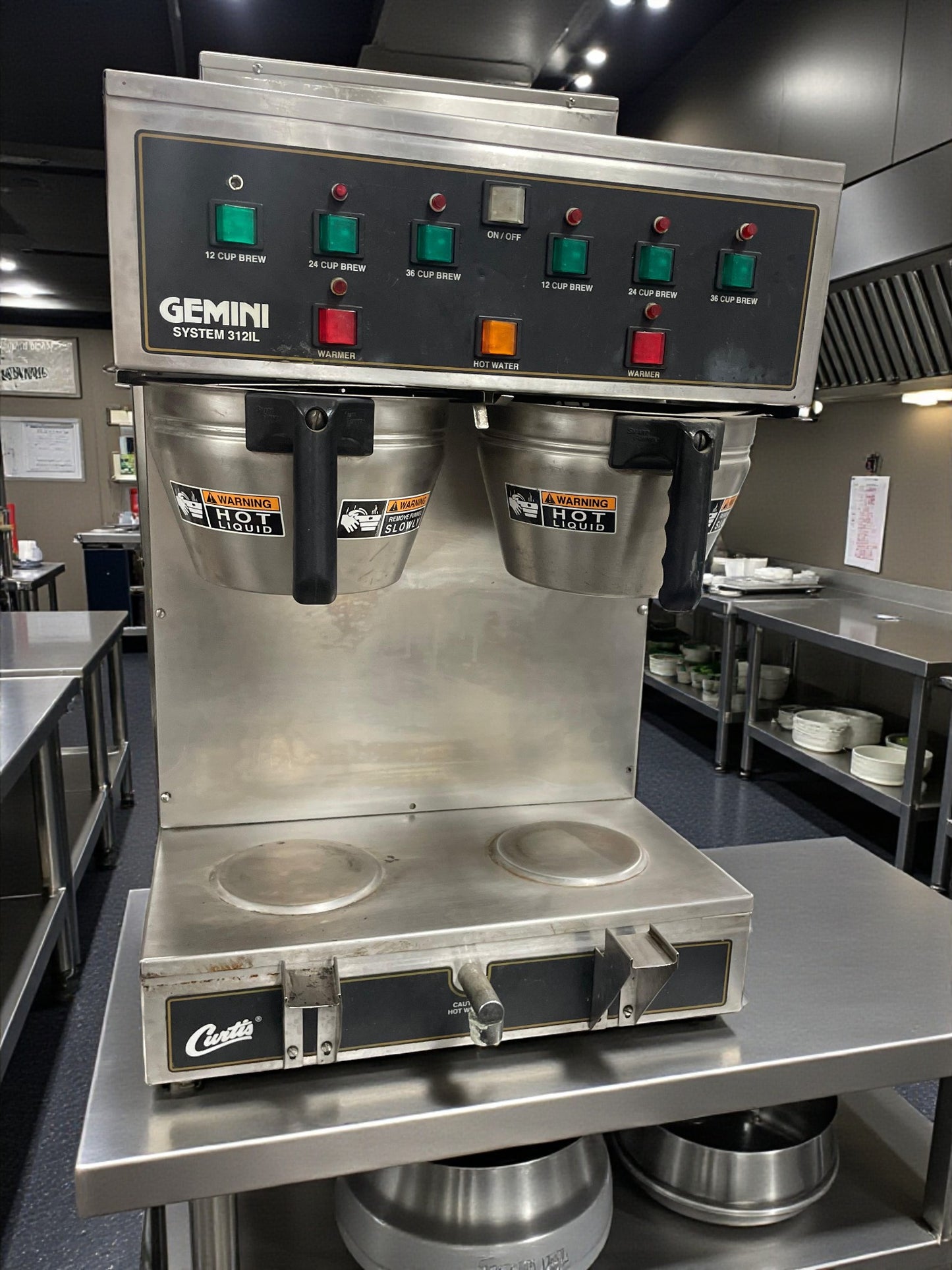 High-Grade Condition – Curtis GEM312IL Commercial Coffee Brewer – 120V / Single Phase – Fully Tested & Working!