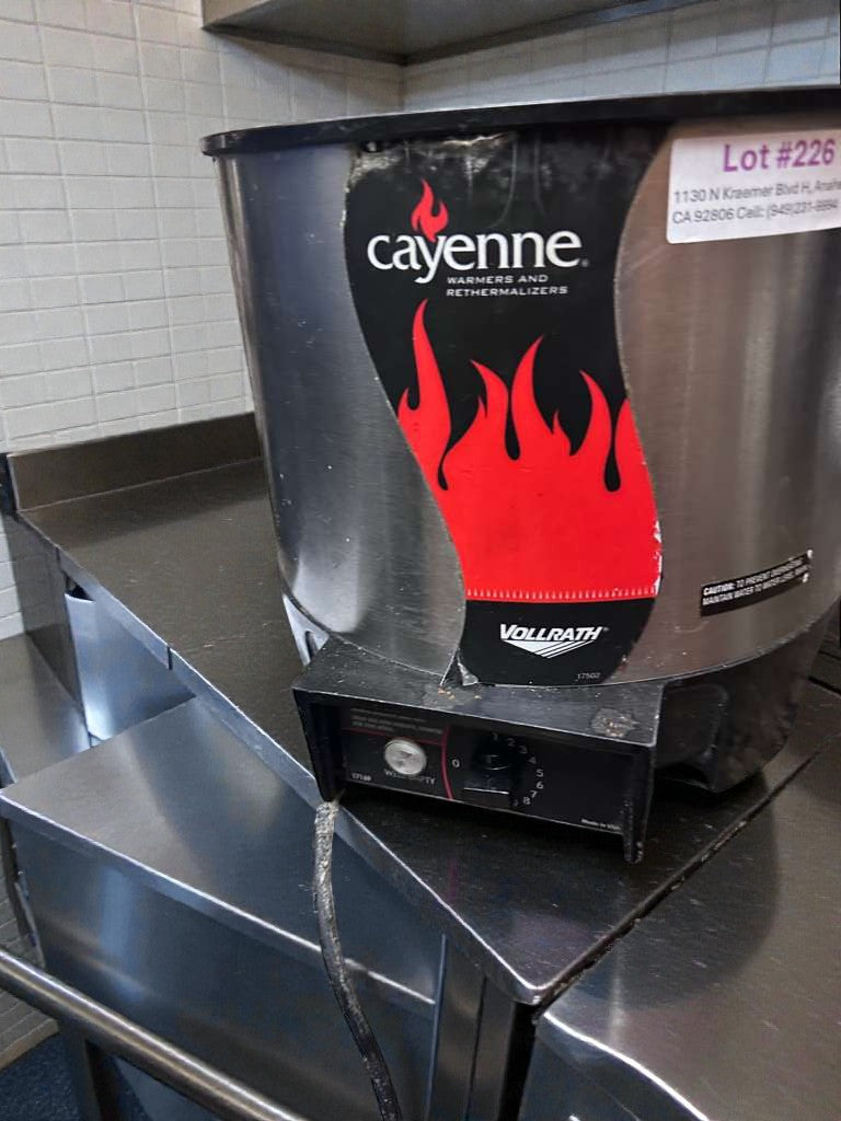 Premium Condition – Vollrath Cayenne HS-7 Commercial Countertop Food Warmer – 120V – UL & NSF Listed – Fully Tested & Operational