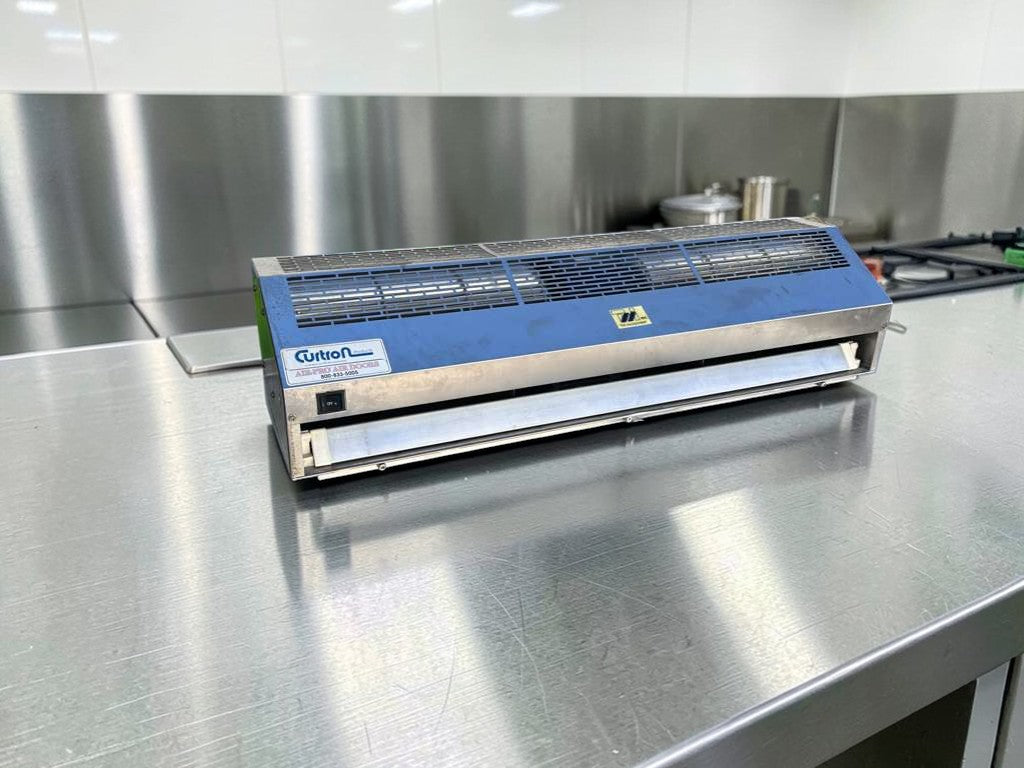 Superb Condition – Curtain Products IBD-2-36-1-SS – 36” Commercial Air Curtain – UL Listed – Fully Tested & Operational!