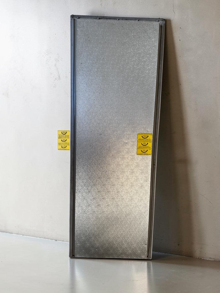 Dependable Condition – Quantity 2 – 30" × 78" Commercial Insulated Walk-In Cooler / Freezer Swing Doors – Heavy-Duty Hinges & Latches – Fully Functional!