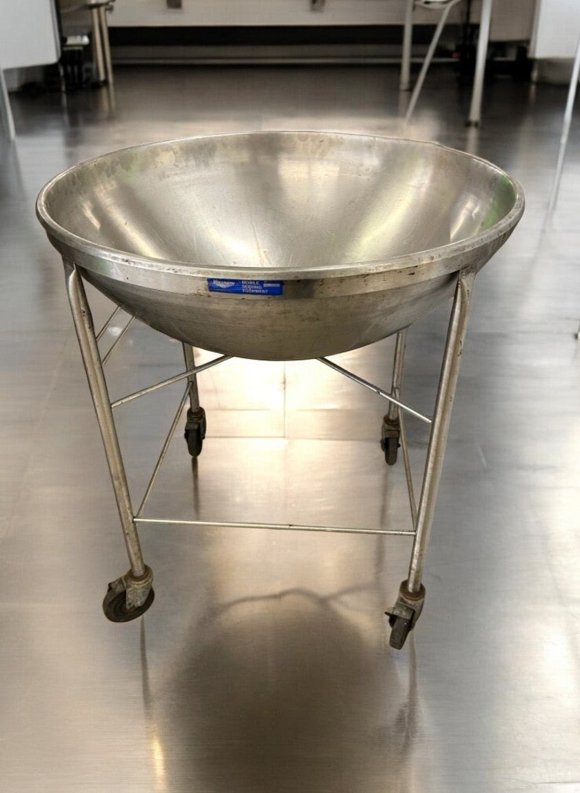 Immaculate Condition – Vollrath 79818 Stainless Steel Mobile Mixing Bowl Stand with 80 Qt. Mixing Bowl – Fully Inspected & Ready for Use