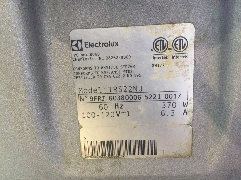 High-Grade Condition – Electrolux TRS22NU Commercial Food Processor – 115V / Single Phase – Fully Tested & Working!