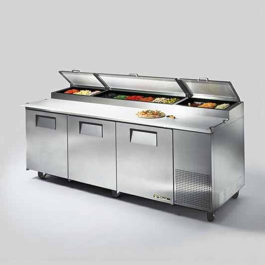 Premium Condition – True TPP-93 Commercial Refrigerated Prep Table – 115V / Single Phase – Fully Tested & Working!