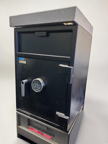 Prime Condition – Blue Dot Safes Commercial Depository Drop Safe – SecuRam ProLogic Digital Lock – Heavy-Duty Cash Drop Safe - Fully Tested & Operational!
