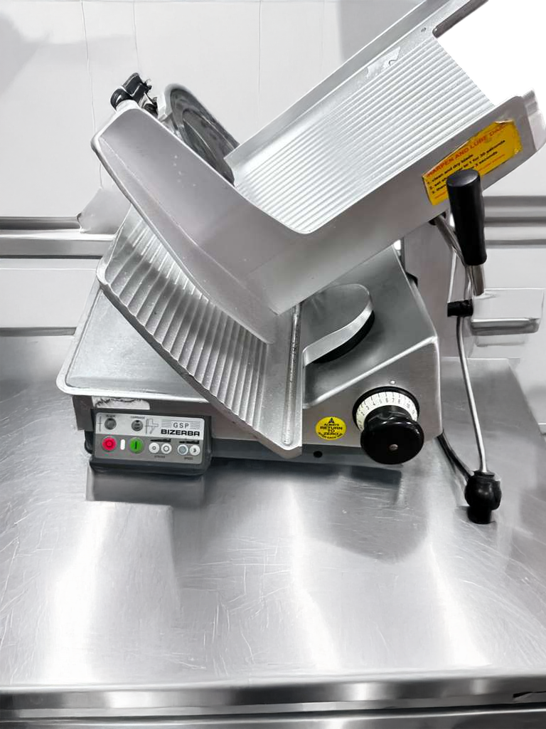 Pristine Condition – Bizerba GSP HD Commercial Automatic Meat Slicer – Heavy-Duty Precision Slicer – 120V – Fully Tested & Operational!
