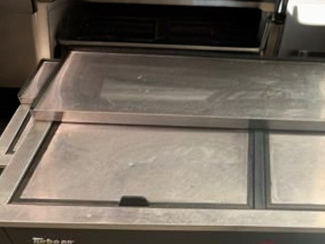 High-Grade Condition – Turbo Air TBC-50SB-N6 Bottle Cooler – 50" Wide Sliding Lid – 115V – UL Listed – Fully Tested & Operational!