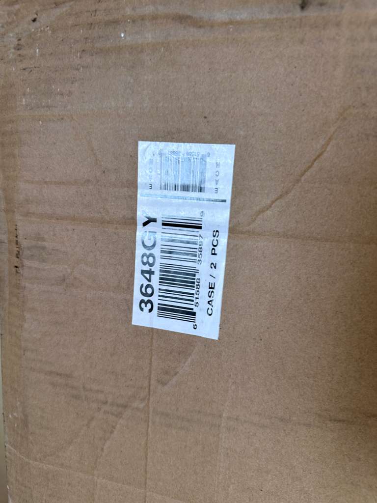 Brand New – Scratch & Dent – Quantum Storage Systems Gray Epoxy Wire Shelving Starter Kit