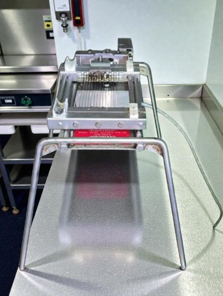 Dependable Condition – Edlund Series 350 – Commercial Electric Produce / Tomato Slicer – Stainless Steel & Aluminum Construction – 115V – NSF Listed – Fully Tested & Operational!