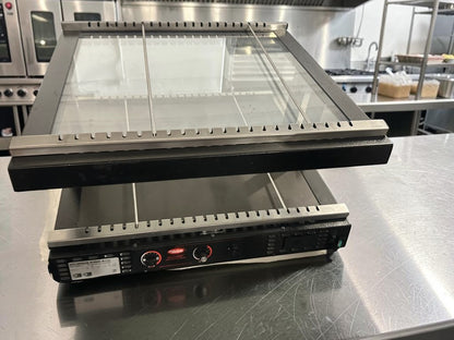 Immaculate Condition – Hatco GR3SDH-27 Glo-Ray® – 27" Self-Service Countertop Heated Glass Display Warmer – 2 Display Levels – 120V – 997W – Fully Tested & Operational!