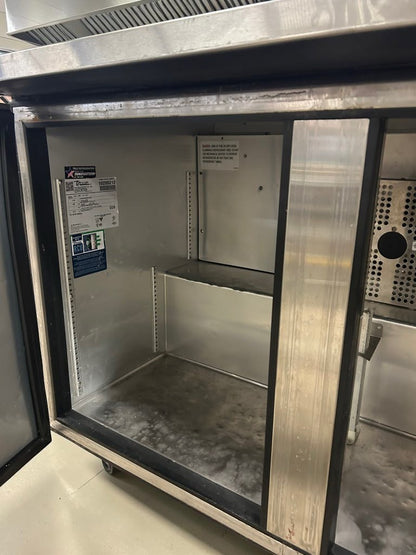 Superior Condition – True TUC-48F-LP-HC – 48 3/8" Low Profile Commercial Undercounter Freezer – Two Solid Doors – R290 – 115V – Fully Tested & Operational!