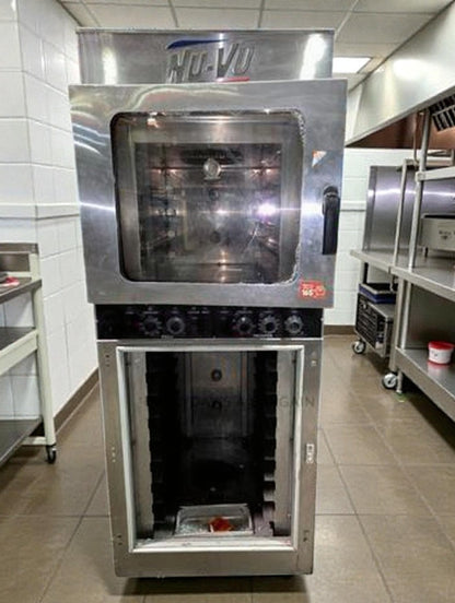 Exceptional Condition – Nu-Vu OP-4/8M Electric Convection Oven & Proofer Combo – 208V / Single Phase – Fully Tested & Working!
