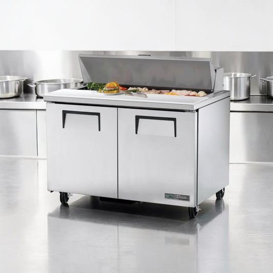 Top-Tier Condition – True TSSU-48-12-HC Sandwich/Salad Prep Table – 48” – Refrigerated Base – 115V – Fully Tested & Operational!