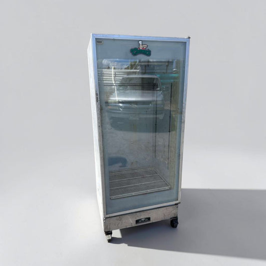 Excellent Condition – Arctic Air GDR22 1 Door Glass Merchandiser Refrigerator – Commercial Display Cooler – 115V – Fully Tested & Operational!