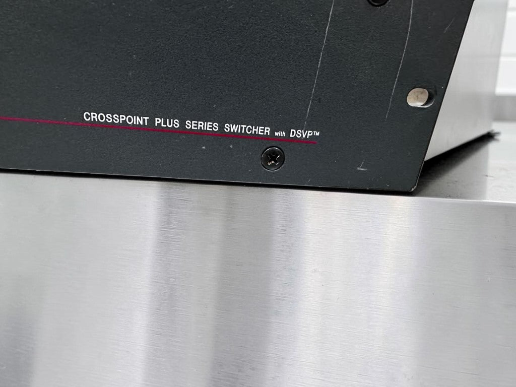 Dependable Condition – Extron CrossPoint Plus 1616 HVA – 16×16 RGBHV & Stereo Audio Matrix Switcher – 425 MHz – Fully Tested & Operational!