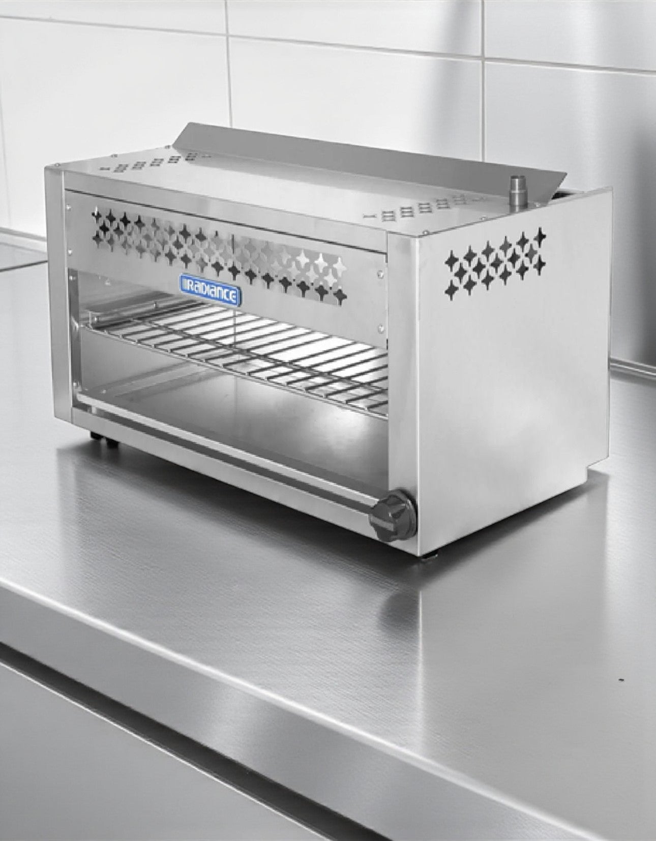 Outstanding Condition – Radiance 24” Gas Cheesemelter – Infrared Burner – 20,000 BTU – Stainless Steel – Fully Tested & Operational!