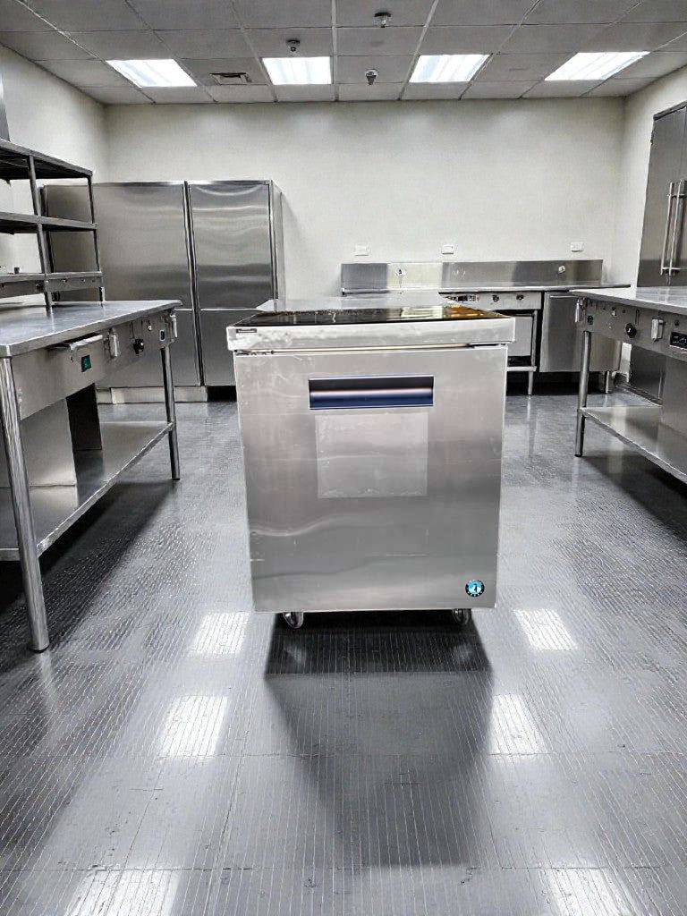 Immaculate Condition – Hoshizaki CRMF27 – 27" Commercial Undercounter Freezer – 7.2 Cu. Ft. – Stainless Steel – NSF / ETL Listed – Fully Tested & Operational!