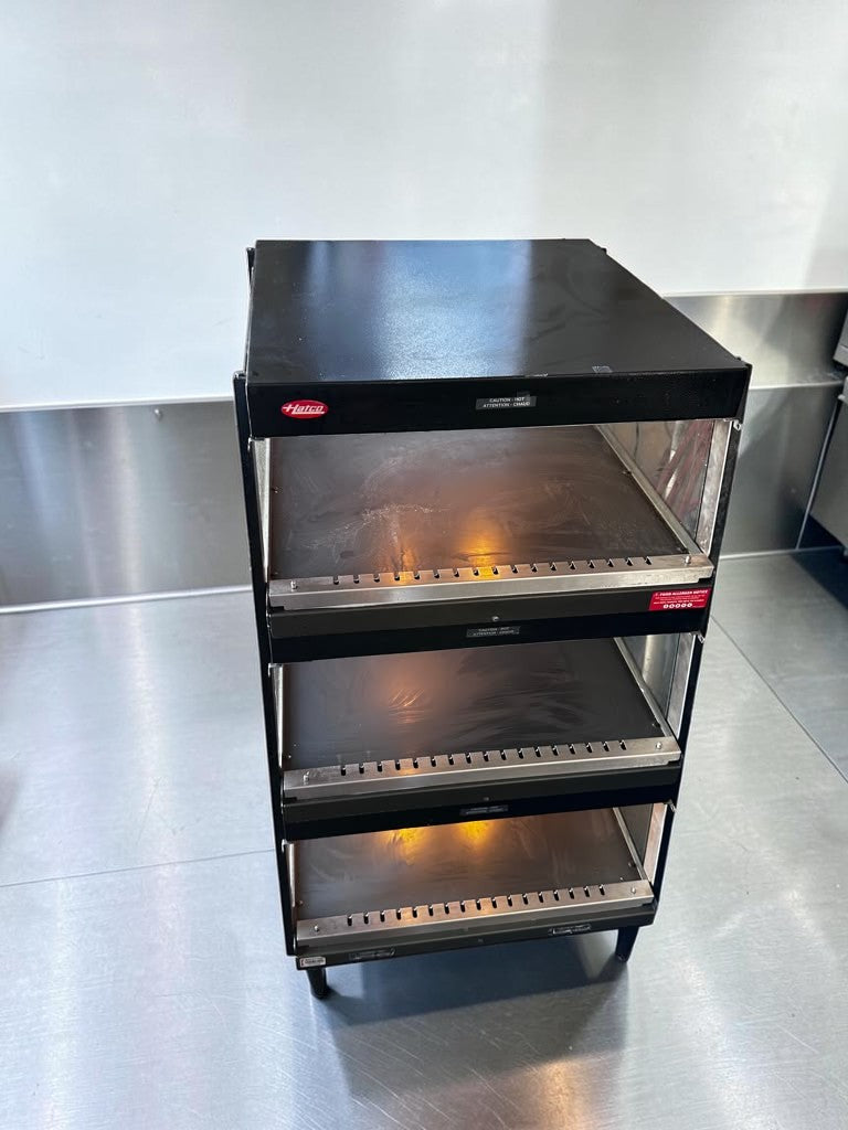 Outstanding Condition – Hatco GRSDS-24T Glo-Ray – 24-Inch Triple-Shelf Self-Service Heated Merchandiser – 120V – Fully Tested & Operational!
