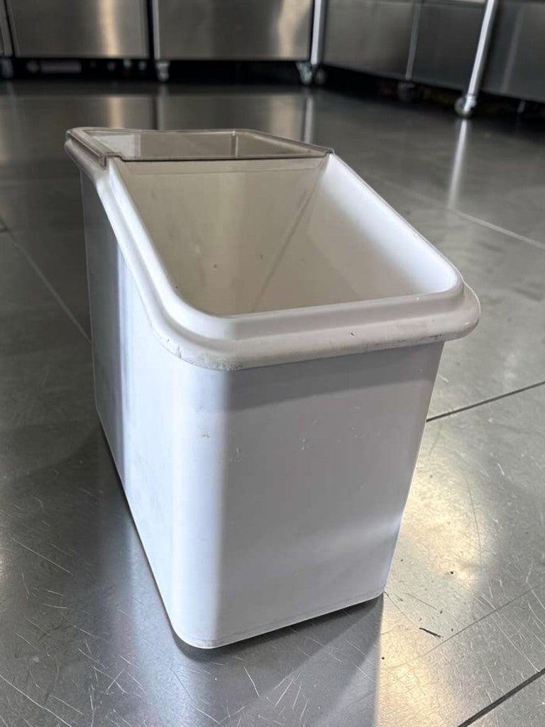 Superior Condition – Commercial Mobile Ingredient Storage Bin – Large Capacity Food Storage Container w/ Lid & Casters – Fully Tested & Operational!