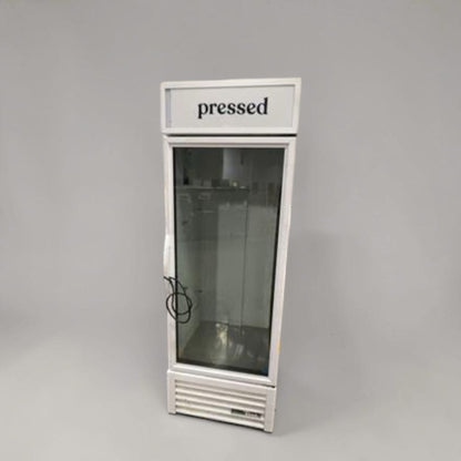 Pristine Condition – True GDM-19T-HC~TSL01 – 19 Cu. Ft. Commercial Glass Door Refrigerated Merchandiser – Single Glass Door – 115V – Fully Tested & Operational!
