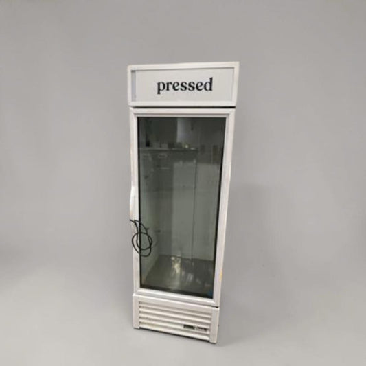 Pristine Condition – True GDM-19T-HC~TSL01 – 19 Cu. Ft. Commercial Glass Door Refrigerated Merchandiser – Single Glass Door – 115V – Fully Tested & Operational!