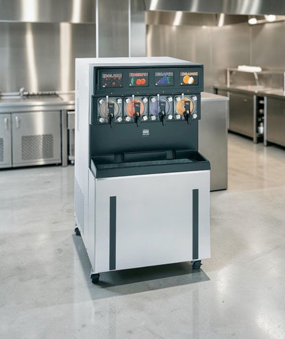 Exceptional Condition – Taylor 349-33 – 4-Flavor Commercial Frozen Carbonated Beverage Freezer / Slush Machine – 208–230V – 3 Phase – UL / NSF Listed – Fully Tested & Operational!