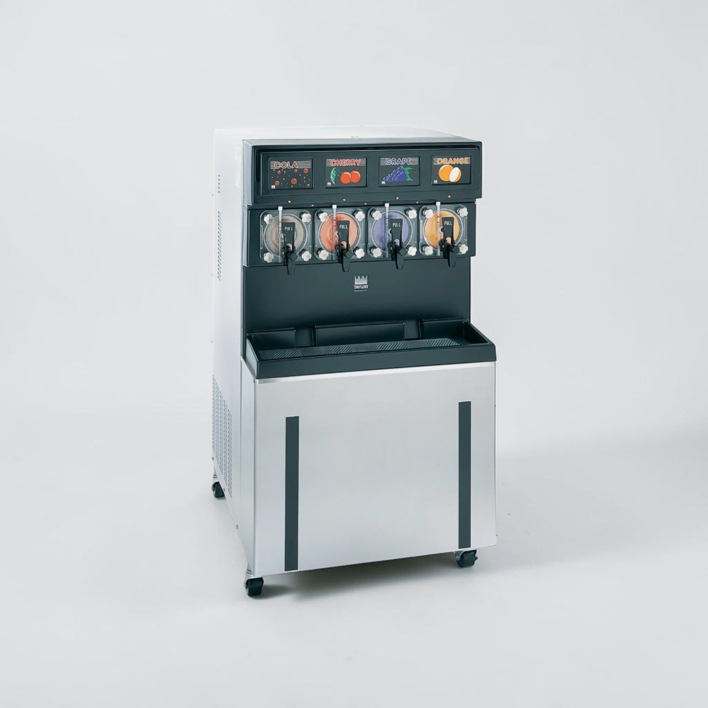 Exceptional Condition – Taylor 349-33 – 4-Flavor Commercial Frozen Carbonated Beverage Freezer / Slush Machine – 208–230V – 3 Phase – UL / NSF Listed – Fully Tested & Operational!