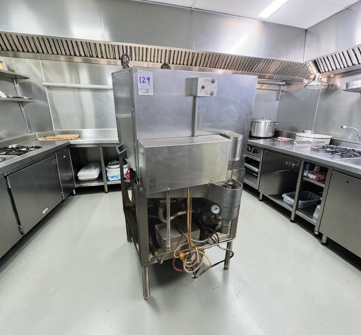Top-Tier Condition – CMA Dishmachines Commercial Pass-Through Dishwasher – Stainless Steel Door-Type Warewasher – Fully Tested & Operational!