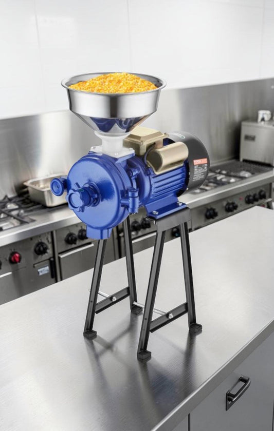Brand New Condition – VEVOR GM-001 – 3000W Electric Grain Mill Grinder – Commercial Corn & Spice Grinder with Funnel – 110–120V – New in Box!