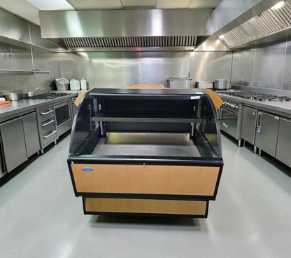 Immaculate Condition – Federal Industries 48" – Commercial Horizontal Refrigerated Open Merchandiser – Curved Glass – Self-Service Display – Fully Tested & Operational!