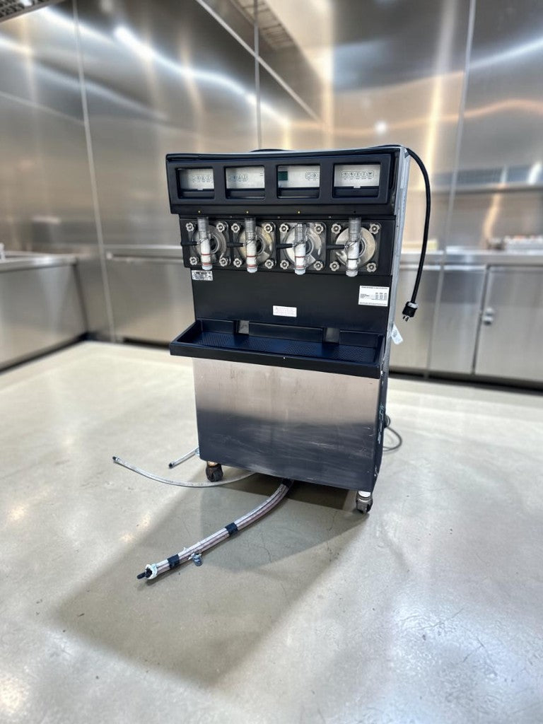 Exceptional Condition – Taylor 349-33 – 4-Flavor Commercial Frozen Carbonated Beverage Freezer / Slush Machine – 208–230V – 3 Phase – UL / NSF Listed – Fully Tested & Operational!