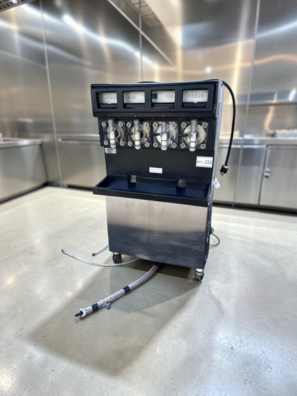 Exceptional Condition – Taylor 349-33 – 4-Flavor Commercial Frozen Carbonated Beverage Freezer / Slush Machine – 208–230V – 3 Phase – UL / NSF Listed – Fully Tested & Operational!