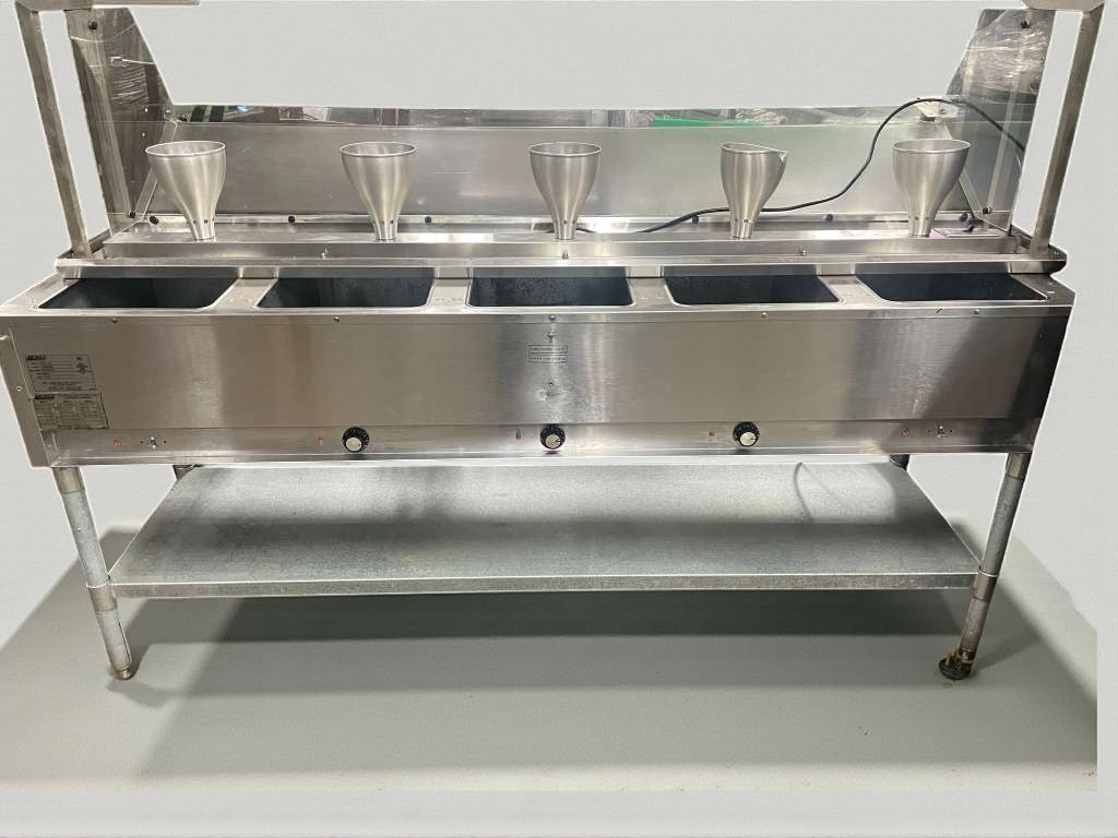 Immaculate Condition – Eagle Group Electric Steam Table with Sneeze Guard -240V /  Single Phase -Fully Tested & Working!