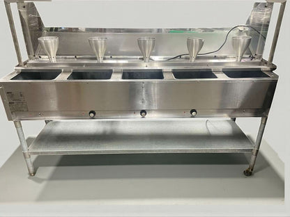 Immaculate Condition – Eagle Group Electric Steam Table with Sneeze Guard -240V /  Single Phase -Fully Tested & Working!