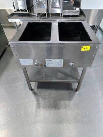 Elite Condition – Commercial Stainless Steel Dual Well Electric Hot Food Table – 2 Well Bain Marie – 115V – Fully Tested & Operational