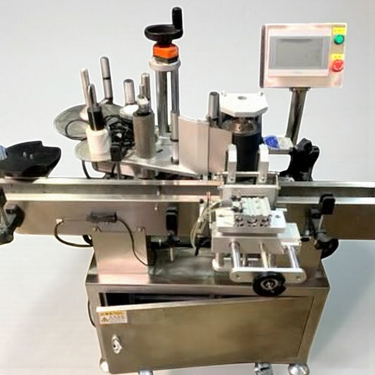 Premium Condition – Tang Automatic Round Bottle Labeling Machine – High-Speed 360° Wrap-Around Label Application – Fully Tested & Operational!