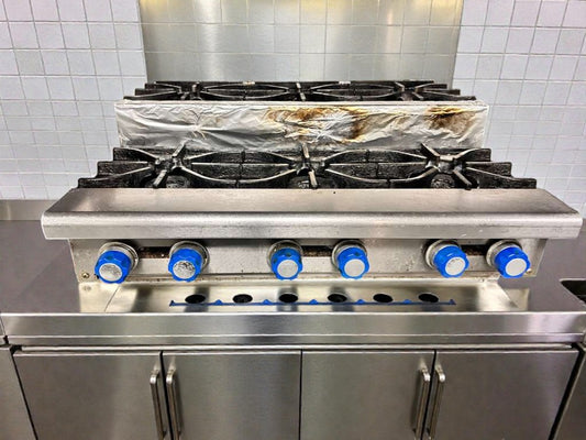 Excellent Condition – Imperial Range IHPA-6-36 – 36” 6-Burner Commercial Countertop Hot Plate – Heavy Duty – Fully Tested & Operational!