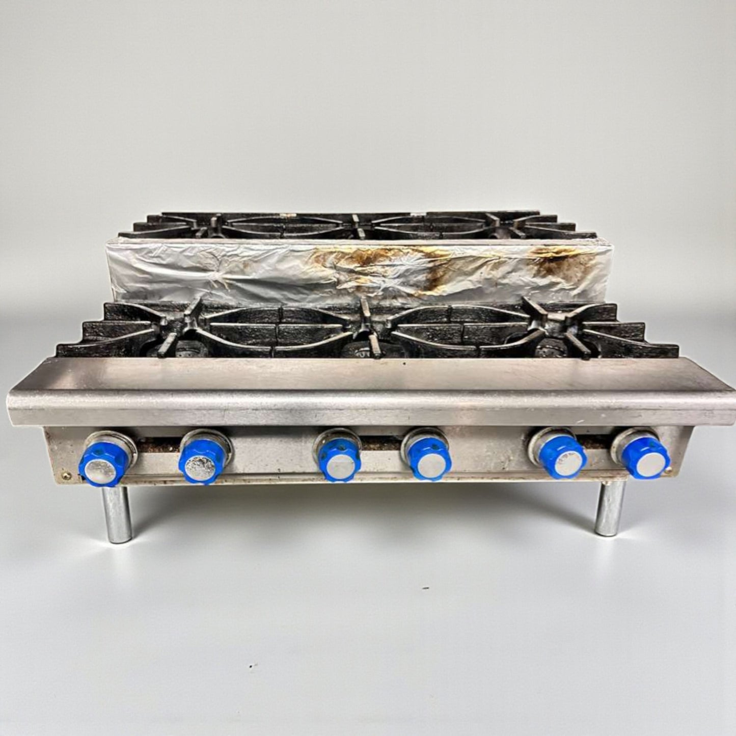 Excellent Condition – Imperial Range IHPA-6-36 – 36” 6-Burner Commercial Countertop Hot Plate – Heavy Duty – Fully Tested & Operational!