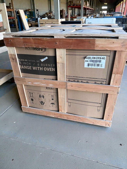 Brand New – Scratch & Dent – Koolmore 36" Gas Range with Oven