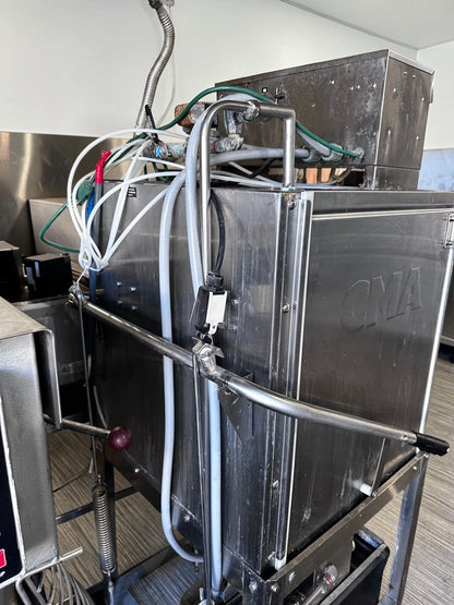 Exceptional Condition – CMA Dishmachines EST-AH2 Energy Mizer® – Commercial Low-Temperature Door-Type Dishwasher – 40 Racks/Hour – 115V – Fully Tested & Operational!